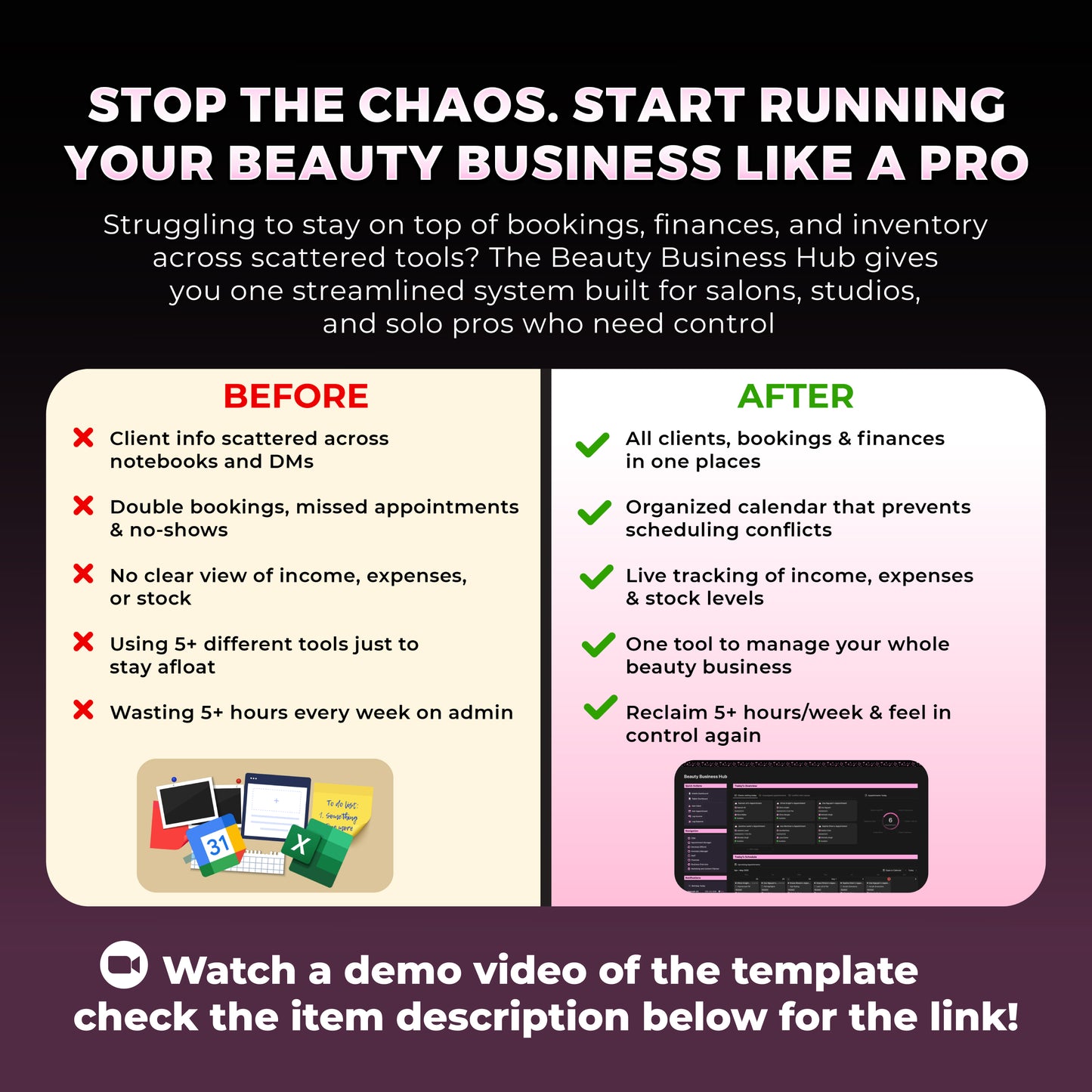 beauty business hub – complete crm & booking system