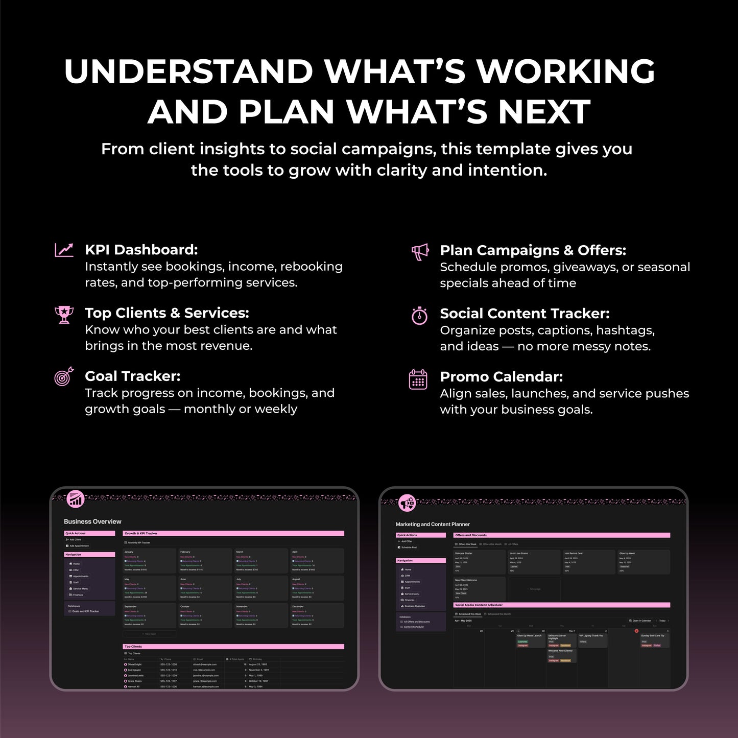 beauty business hub – complete crm & booking system