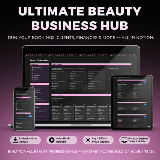Beauty Business Hub – Complete CRM & Booking System