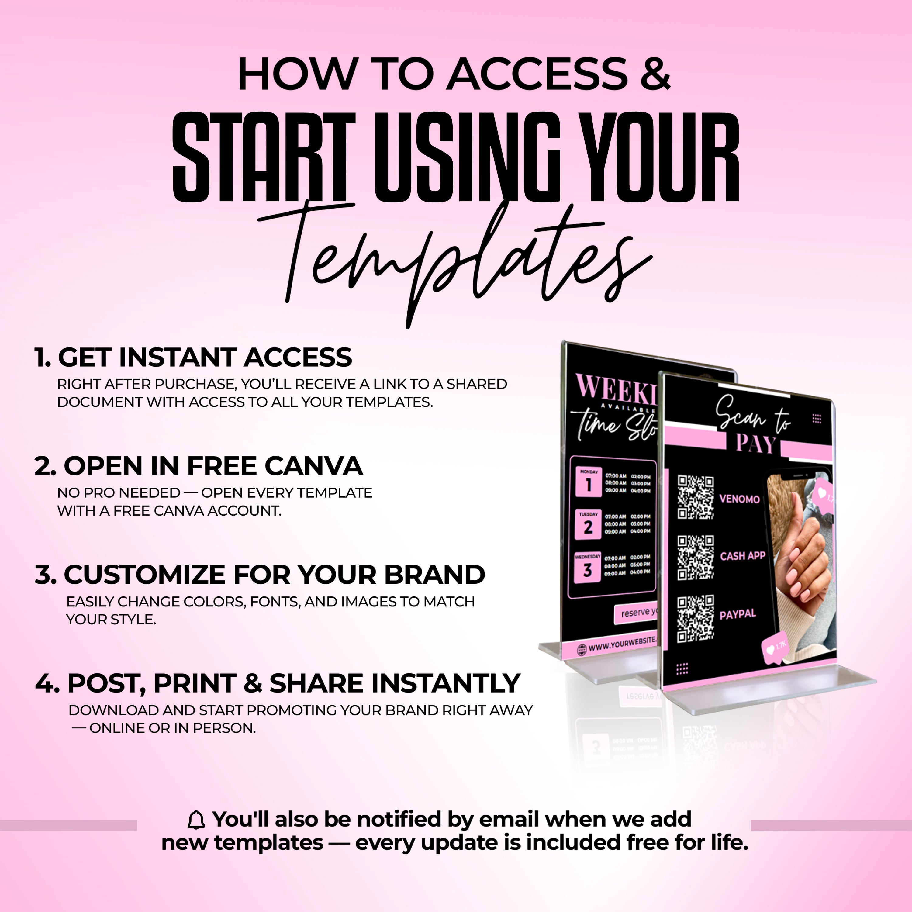 Ultimate Nail Business Template Bundle