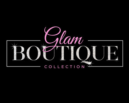 Boutique Logo, DIY Logo Design Template, Hair Logo, Fashion Logo, Beauty Logo, Hair Bundles Extensions Logo, Premade Business Logo