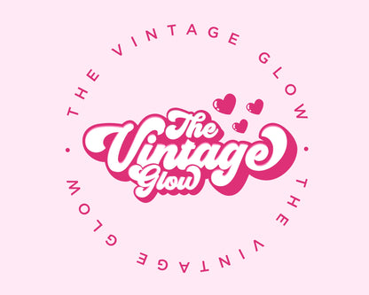 Beauty Logo, DIY Logo Design Template, Retro Logo, Lash Logo, Hair Logo, Pink Logo, Boutique Logo, Eyelash Logo, Premade Business Logo