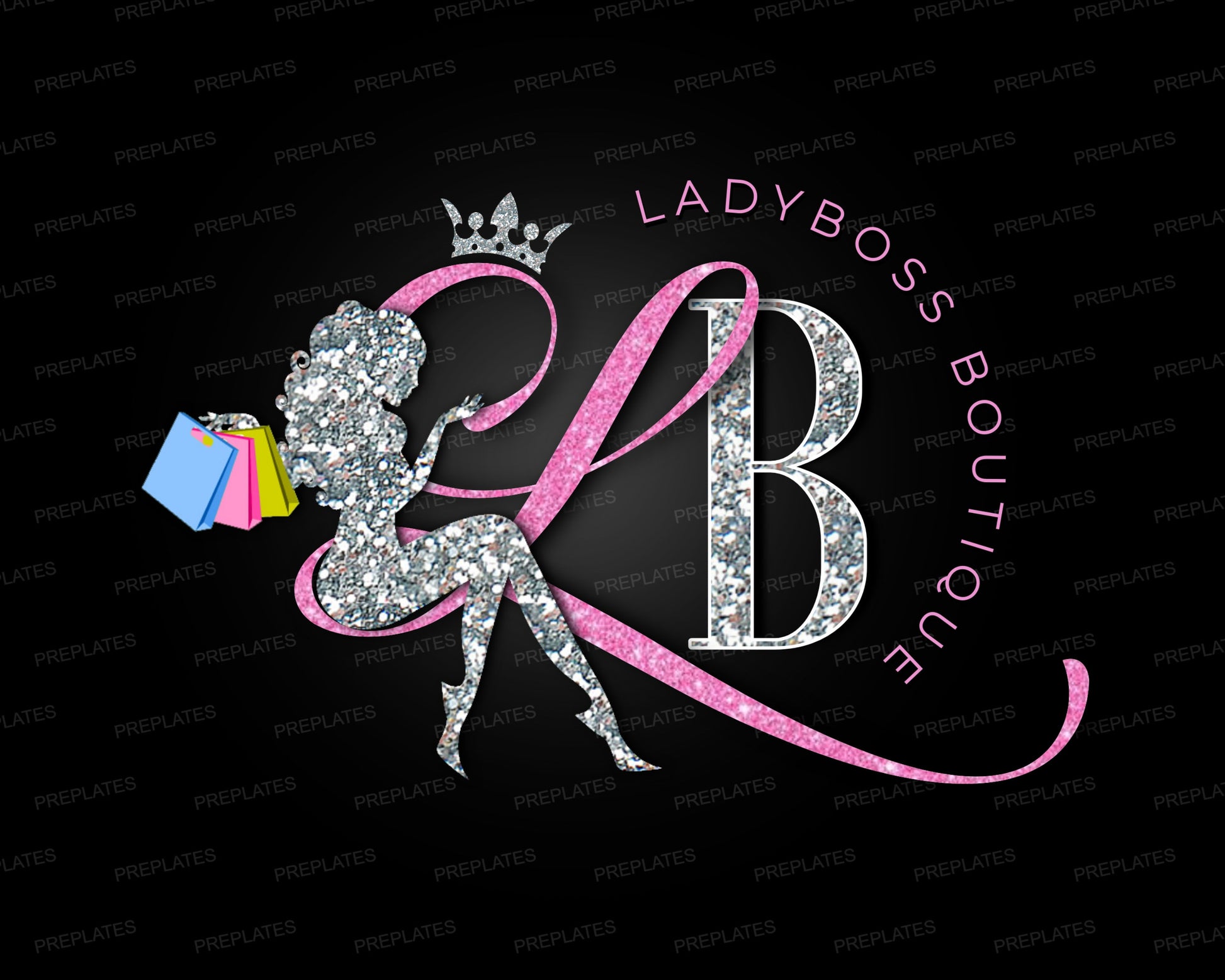 Boutique Logo, DIY Logo Design Template, Fashion Logo, Beauty Logo, Store Logo, Shop Logo, Clothing Shopping Logo, Premade Business Logo