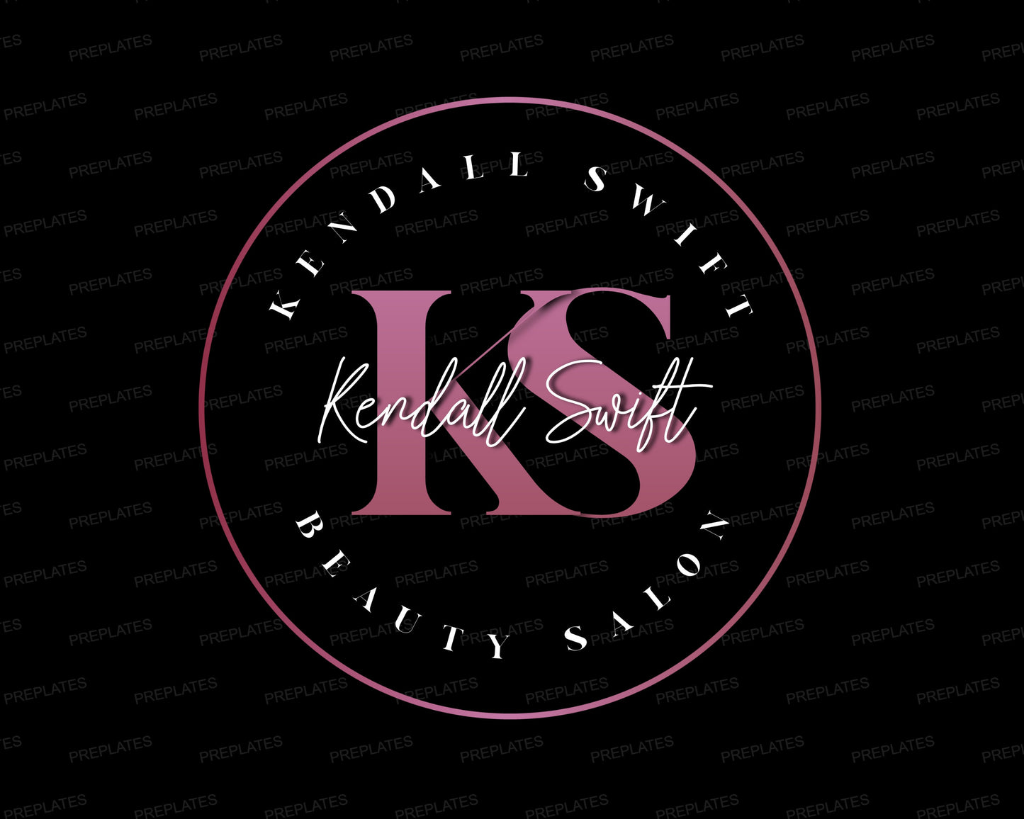 beauty salon logo, diy logo design template, boutique logo, hair business logo, nails lash shop logo, monogram logo, premade makeup logo