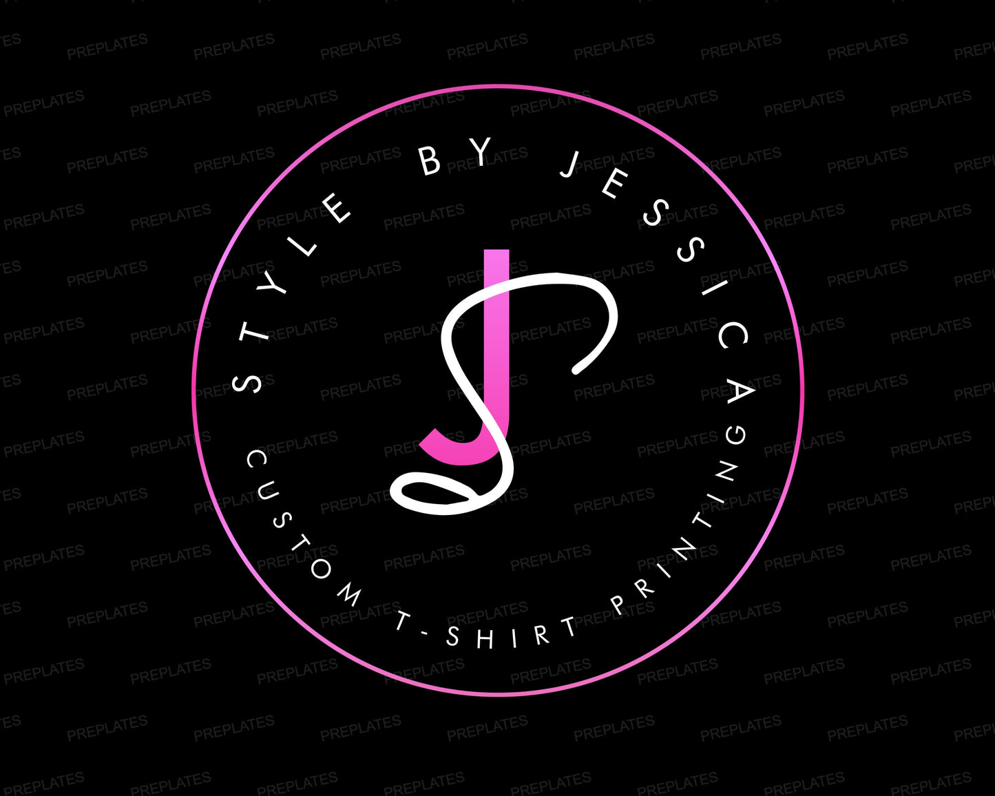 heat press logo, custom printing logo, diy logo design template, heat transfer logo, crafting logo, premade t-shirt design business logo