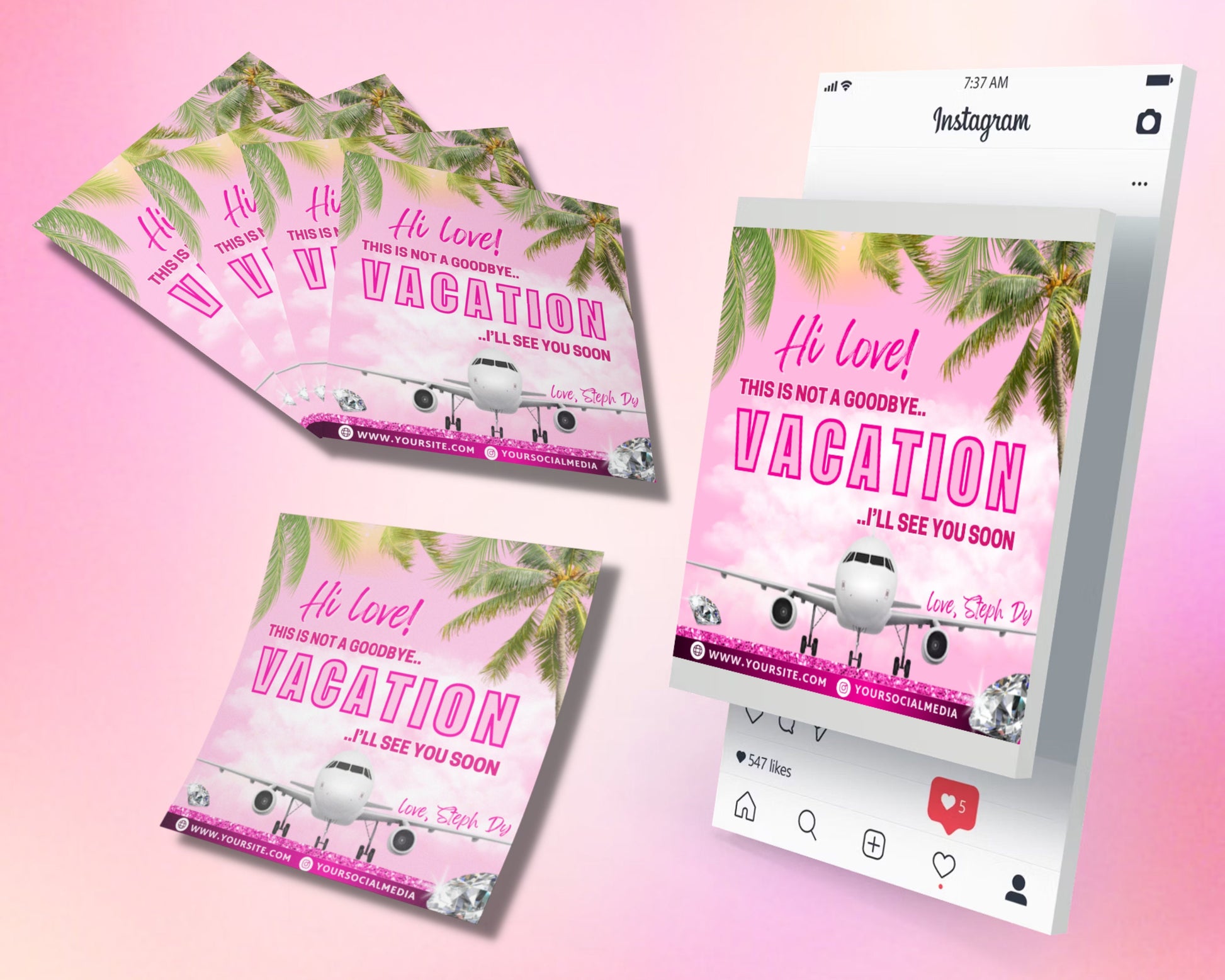 Vacation Flyer, Temporarily Closed
