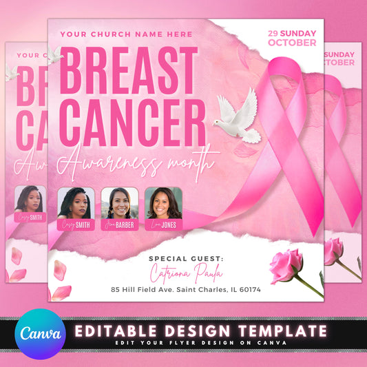 Breast cancer Awareness Early detection Prevention Treatment Support Hope Courage Strength Fight Survive