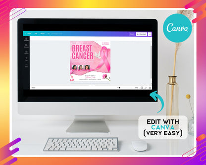 Breast cancer Awareness Early detection Prevention Treatment Support Hope Courage Strength Fight Survive