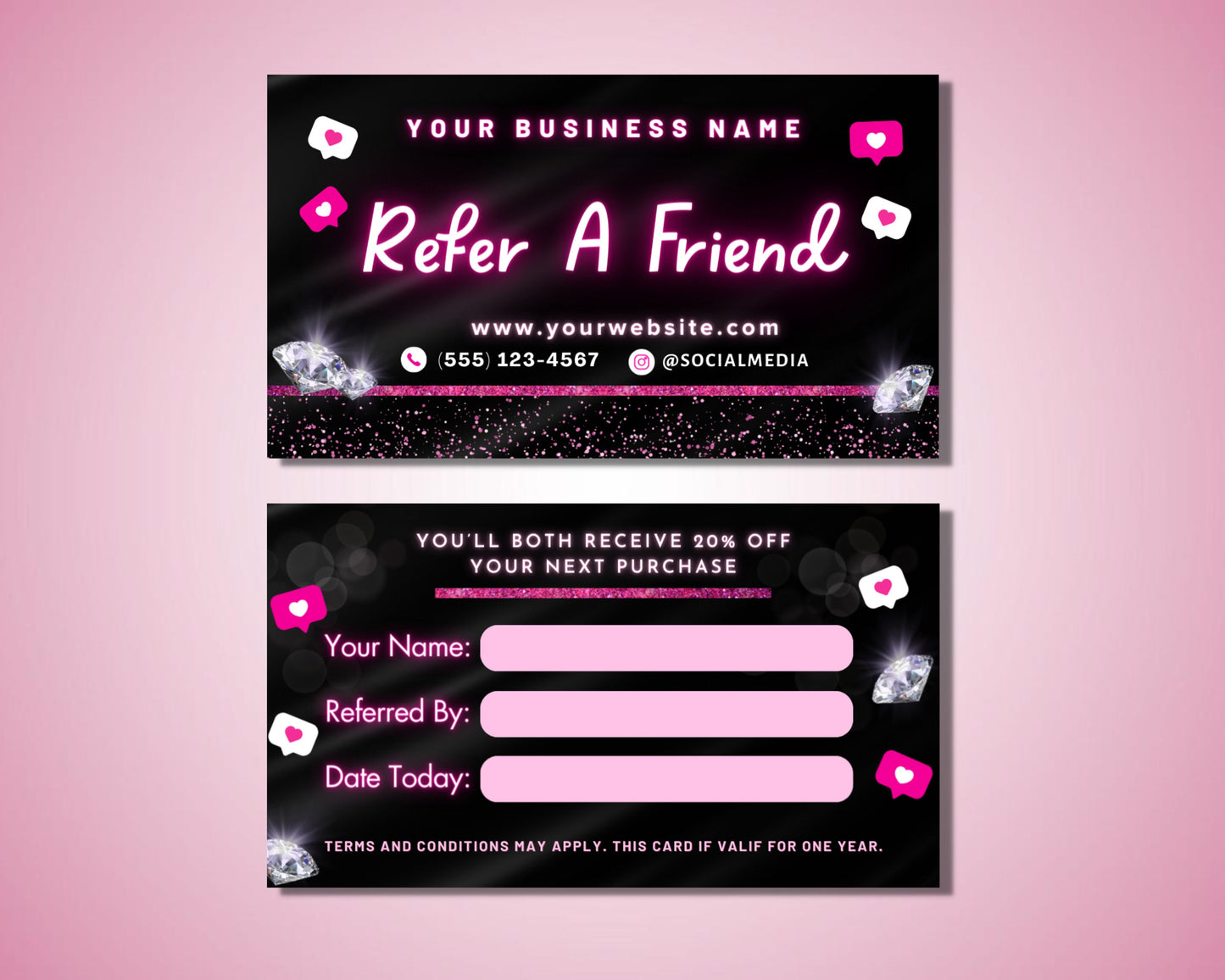 referral program referral bonus refer a friend discount free gift reward tell a friend share the love refer and earn