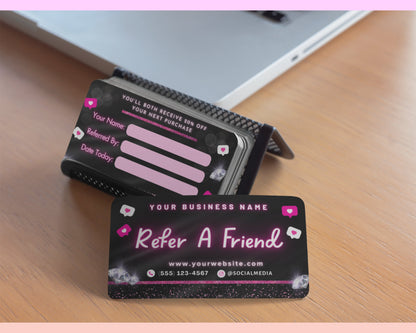 Referral program Referral bonus Refer A Friend Discount Free Gift Reward Tell a friend Share the love Refer and earn