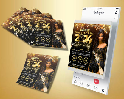 New Year&#39;s Eve Party Celebration Countdown Fireworks Champagne Dancing Music Fun Excitement Glitter Countdown Live music DJ Dancing Open bar Fireworks show 2024 (the new year!) #NYE