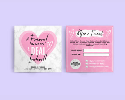 Referral program Promo code Discount Reward Incentive Friend Family Colleague Recommend Share Spread the word Thank you
