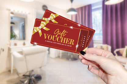 Gift voucher Gift certificate Present Coupon Voucher Redemption code Discount Offer Special promotion Gift idea Gift for any occasion Printable Editable Customizable