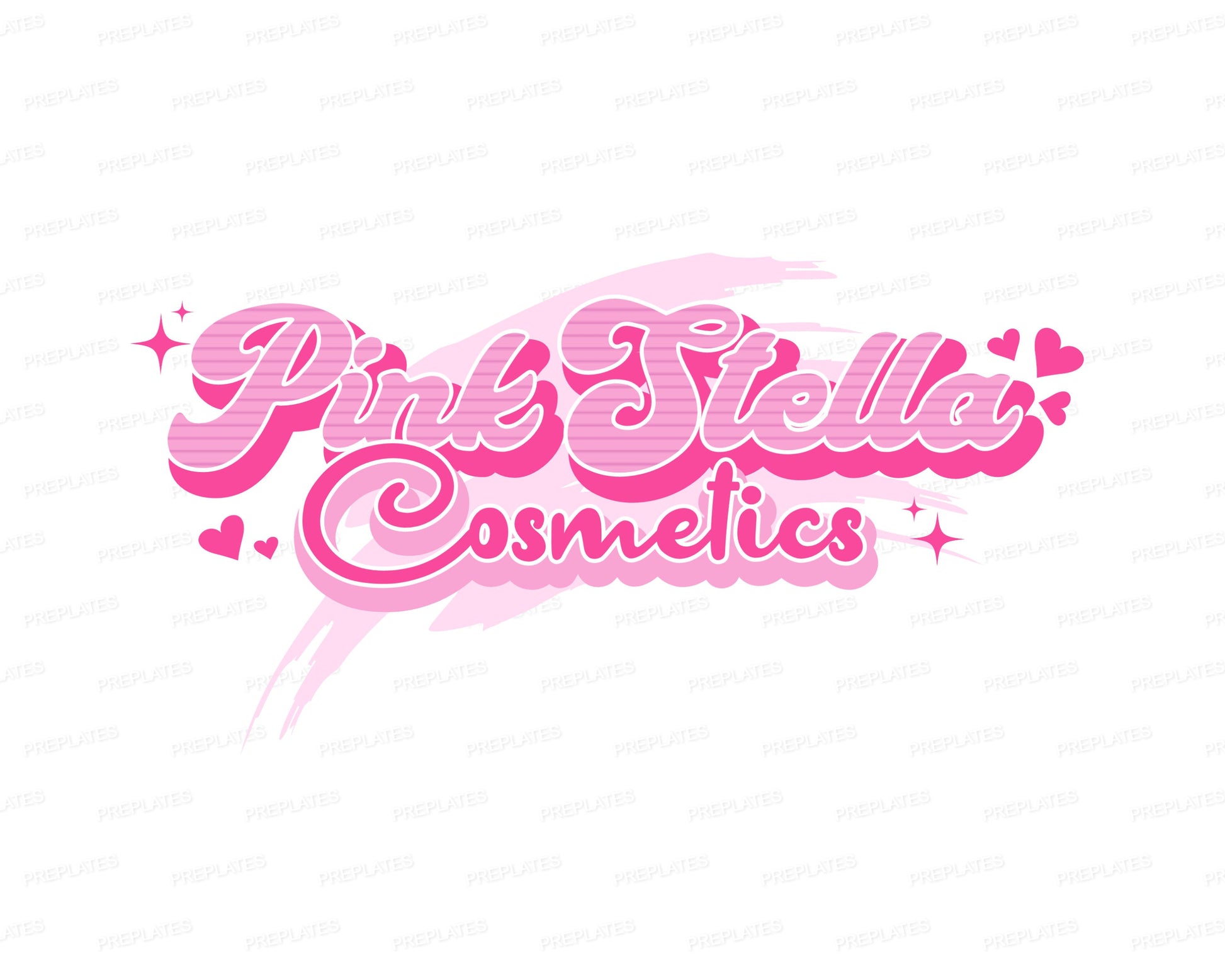 Cosmetics Logo Makeup Skincare Haircare Beauty products Lotions Creams Gels Serums Powders Liquids Mascaras Lipsticks Eyeshadows Foundations Concealers Cursive fonts Brushes Feminine Modern Trendy