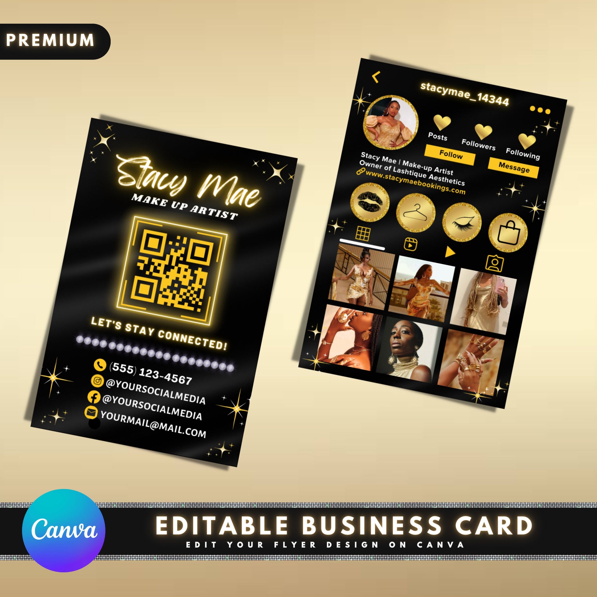 Sleek Minimalist Modern Trendy Eye-catching Bold Playful Vibrant Aesthetic Clean lines High-quality graphics Scannable Easy to use Interactive Lead to social media Direct to website Store contact information Offer exclusive discounts Trackable