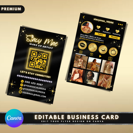 Sleek Minimalist Modern Trendy Eye-catching Bold Playful Vibrant Aesthetic Clean lines High-quality graphics Scannable Easy to use Interactive Lead to social media Direct to website Store contact information Offer exclusive discounts Trackable
