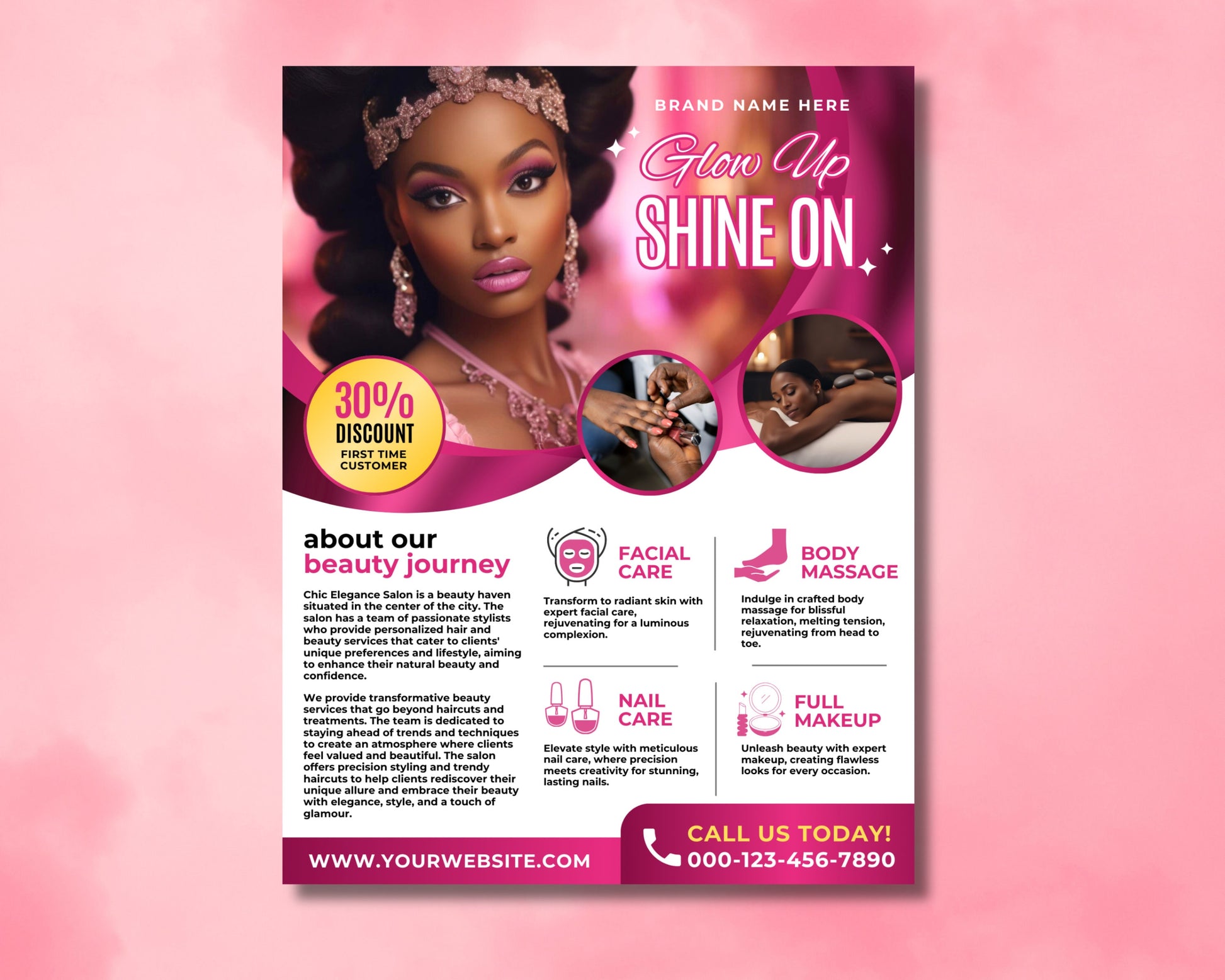 Haircuts Hair coloring Hair styling Hair extensions Nails Skincare Makeup Massage Body treatments Teeth whitening Eyelash extensions Brow shaping Pamper yourself! Look and feel your best! Relax, revive, and refresh Book your appointment today!