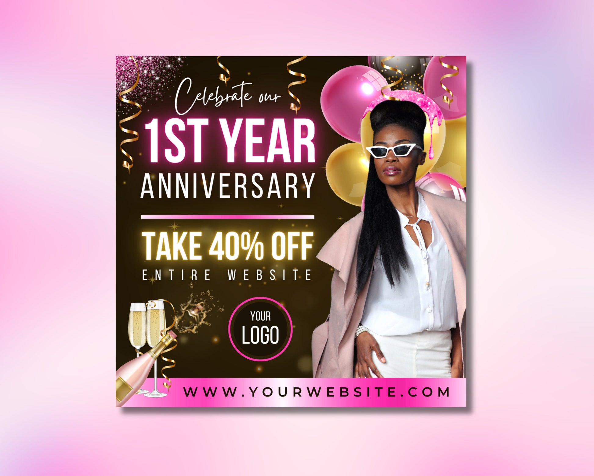1 Year Strong Celebrating 1 Year First Anniversary! Anniversary Specials Discounts & Deals Limited-Time Offers Free Gift with Purchase Client Appreciation Event Milestone Community Commitment Dedication Anniversary Specials Anniversary Deals