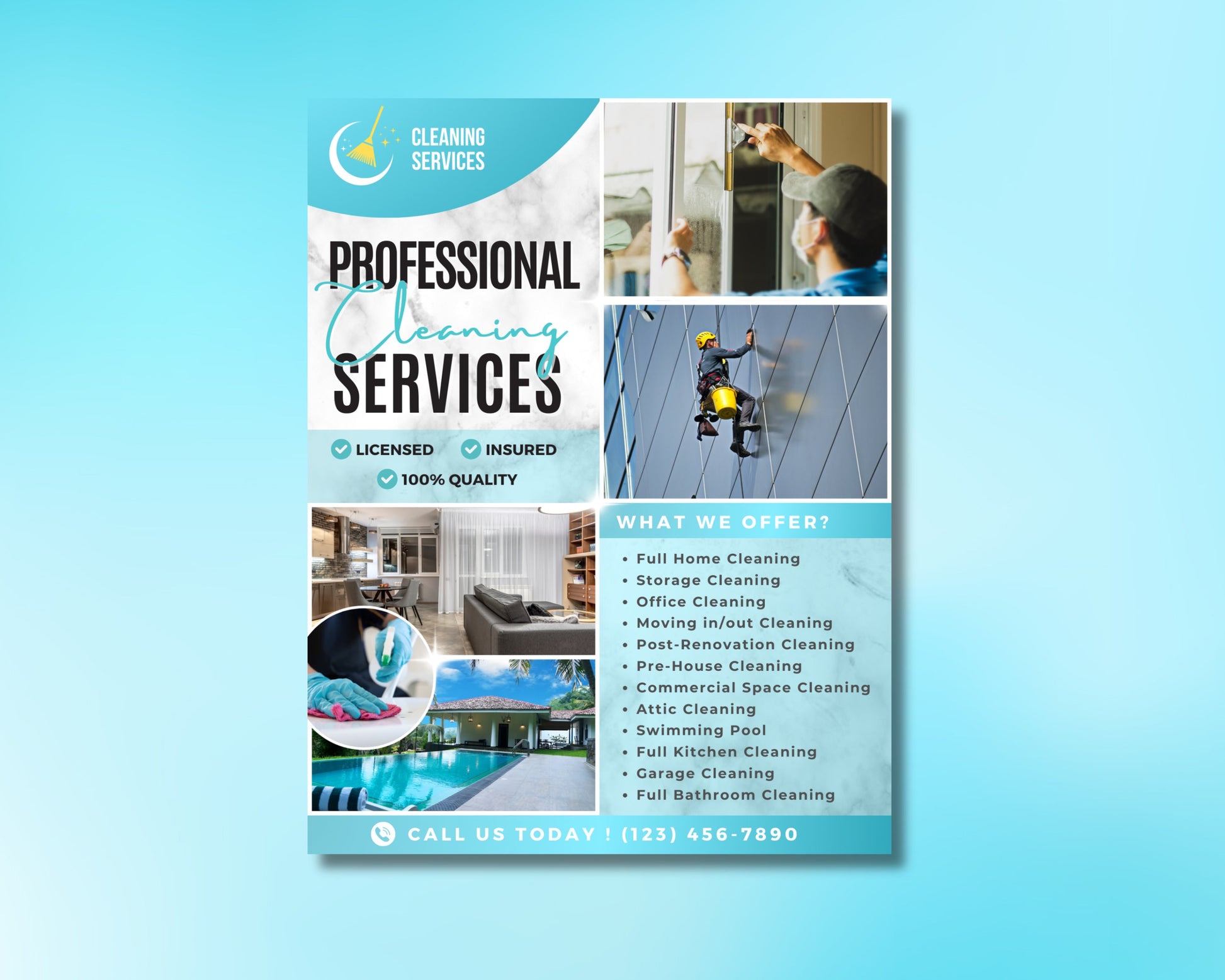 cleaning service flyer template professional cleaning flyer maid service flyer house cleaning flyer janitorial service flyer cleaning services flyer discount cleaning service eco-friendly cleaning service commercial cleaning service