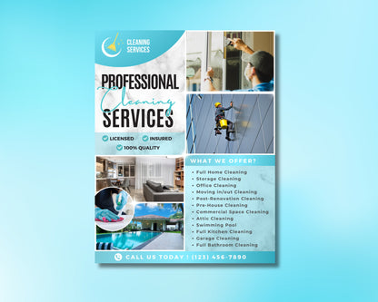 cleaning service flyer template professional cleaning flyer maid service flyer house cleaning flyer janitorial service flyer cleaning services flyer discount cleaning service eco-friendly cleaning service commercial cleaning service