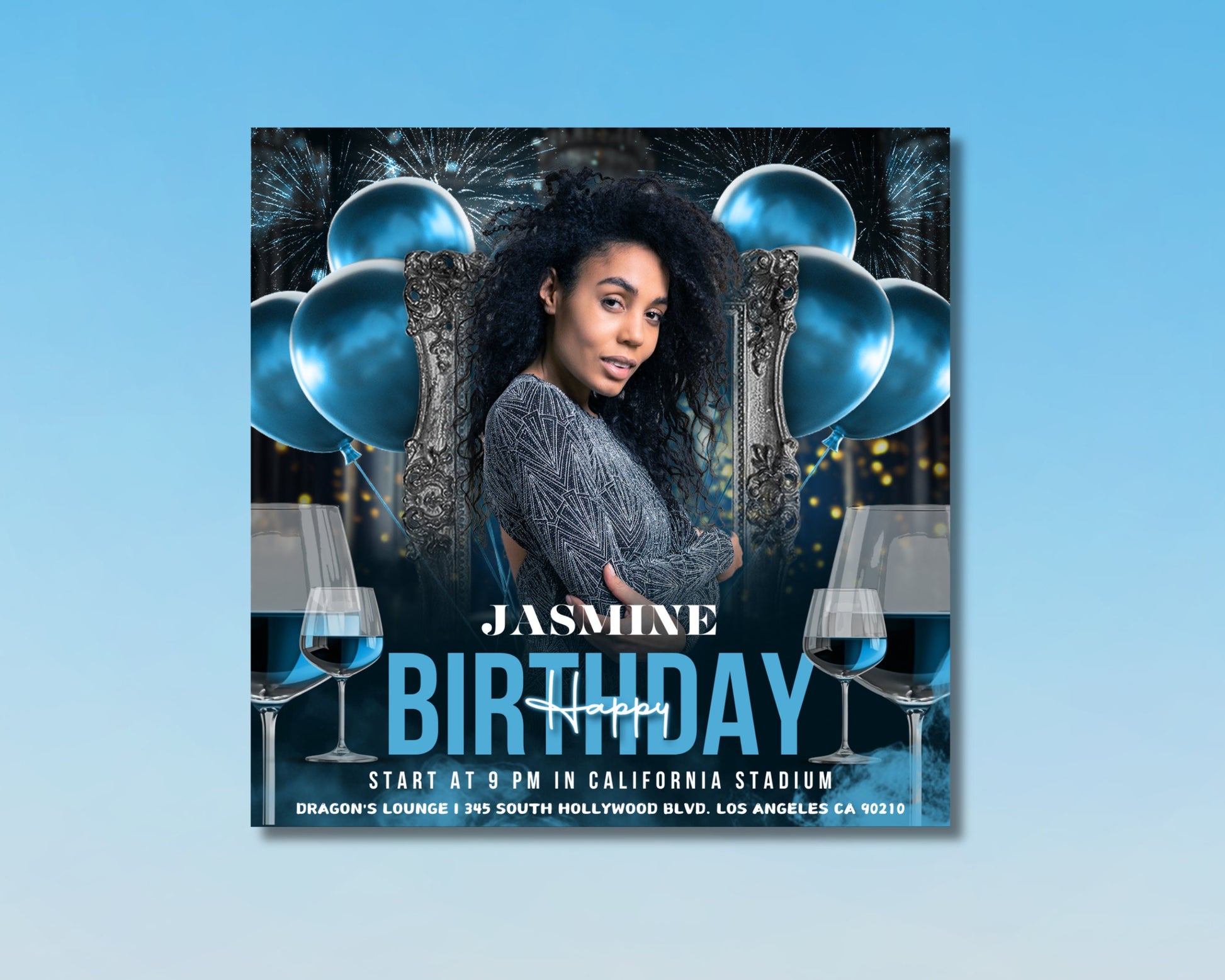 Birthday Bash Lets Celebrate Youre Invited to a Birthday Party Get Ready to Party Colorful Fun Themed Confetti Balloons Cake Date Time Location RSVP Information Dress Code Girls Night Out Dance Party Fun & Games Food & Drinks
