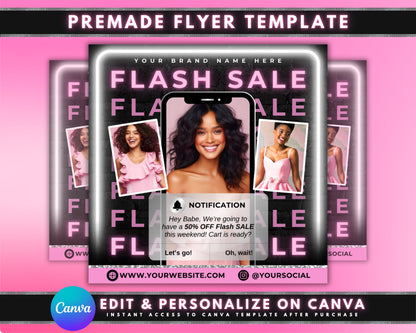 Flash Sale Boutique Sale Sale Flyer Fashion Flyer Discount Flyer Summer Sale Spring Sale Fall Sale Winter Sale Grand Opening New Arrivals Clearance Sale Limited Time Offer Shop Now Don&#39;t Miss Out Clothing Shoes Beauty Home Decor