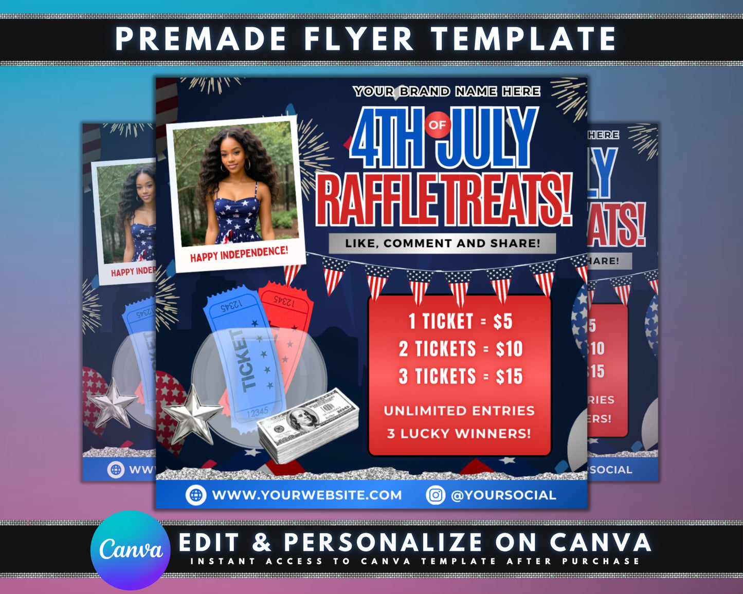 4th of july raffle independence day raffle summer raffle win big free entry prizes giveaways chance to win celebrate & win grand prize raffle tickets limited tickets available enter now don&#39;t miss out win amazing prizes join the fun