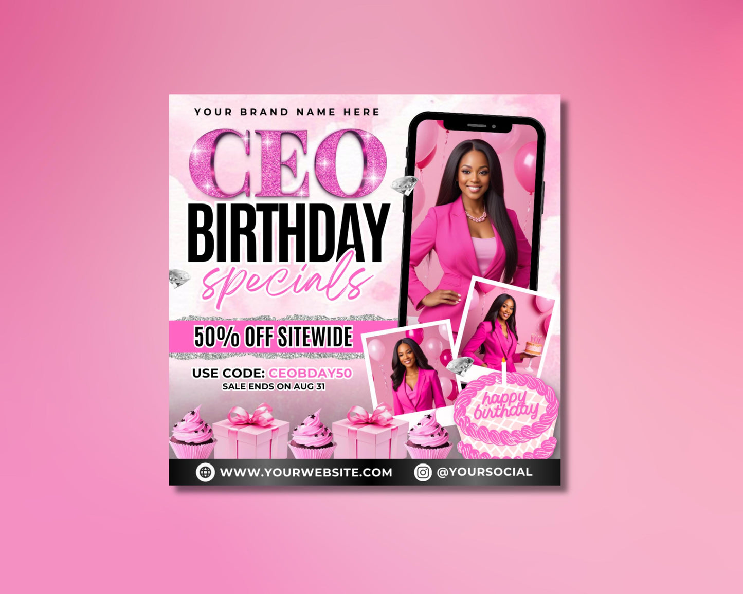ceo birthday sale special offers discounts promotions limited time offer big savings exclusive deals shop now call to action flyer template birthday bash sale celebrate with us anniversary sale grand sale blowout sale storewide sale bonus offers