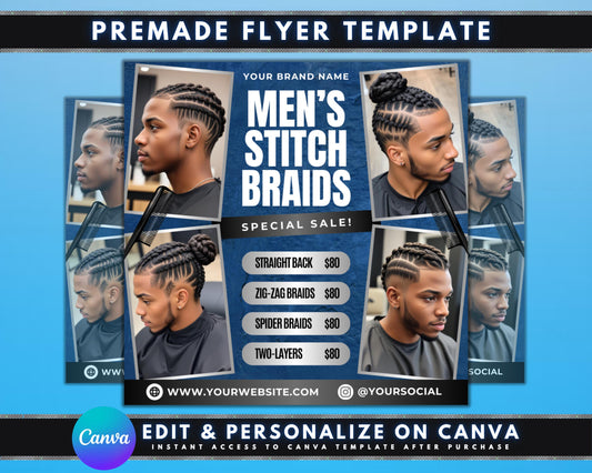 Men Braiding Braids for Men Mens Stitch Braiding Braids for Men Hair Braiding Services Barber Shop Hair Salon Style Fashion Haircare Grooming Cornrows Box Braids Dreadlocks Experienced Braiders Quality Service Affordable Prices Trendy Styles