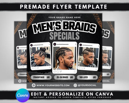 Men Braiding Braids for Men Mens Stitch Braiding Braids for Men Hair Braiding Services Barber Shop Hair Salon Style Fashion Haircare Grooming Cornrows Box Braids Dreadlocks Experienced Braiders Quality Service Affordable Prices Trendy Styles