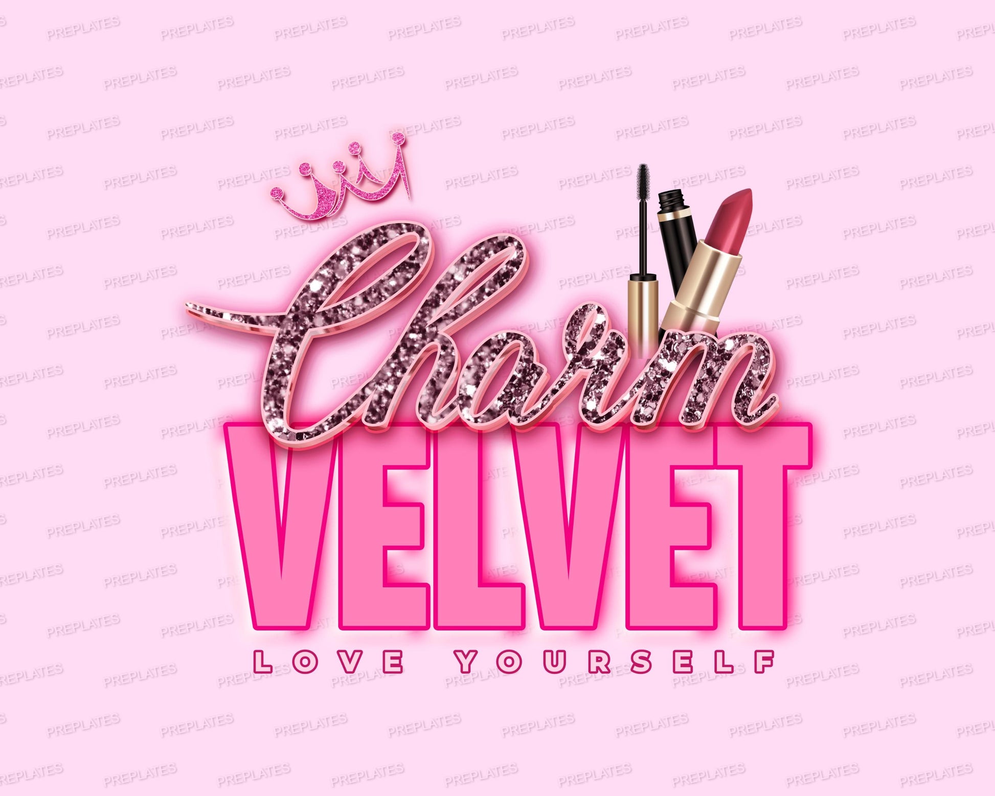 Beauty
Feminine
Chic
Glow
Wellness
Skincare
Cosmetics
Sophisticated
Pink aesthetic
Crown logo
Glamorous glitter
Feminine typography
Bold and elegant text
Love yourself slogan
Beauty brand design
Glossy accents
Premium logo set
Modern girly branding