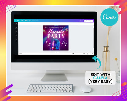 Karaoke night
Invitation
Video invitation
Animated invitation
E-invite
Digital invite
Party
Event
Music
Singing
Social
Microphone
Music notes
Karaoke stage
Dancing
Singing
Live music
Party lights
Drinks
Food
Join us
Sing along
Night out
Good times