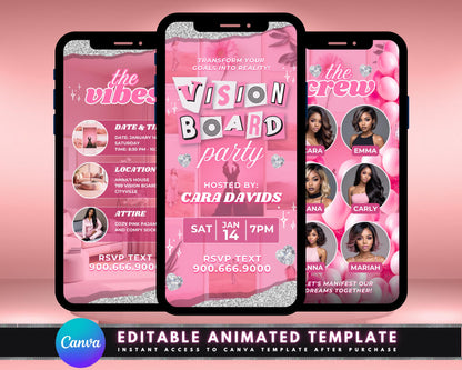 Invitation
Video invitation
Animated invitation
E-invite
Digital invite
Party
Event
Workshop
Gathering
Goals
Dreams
Manifestation
Inspiration
Vision board party
Vision board workshop
Goal setting
Dream big
Positive affirmations
Law of attraction