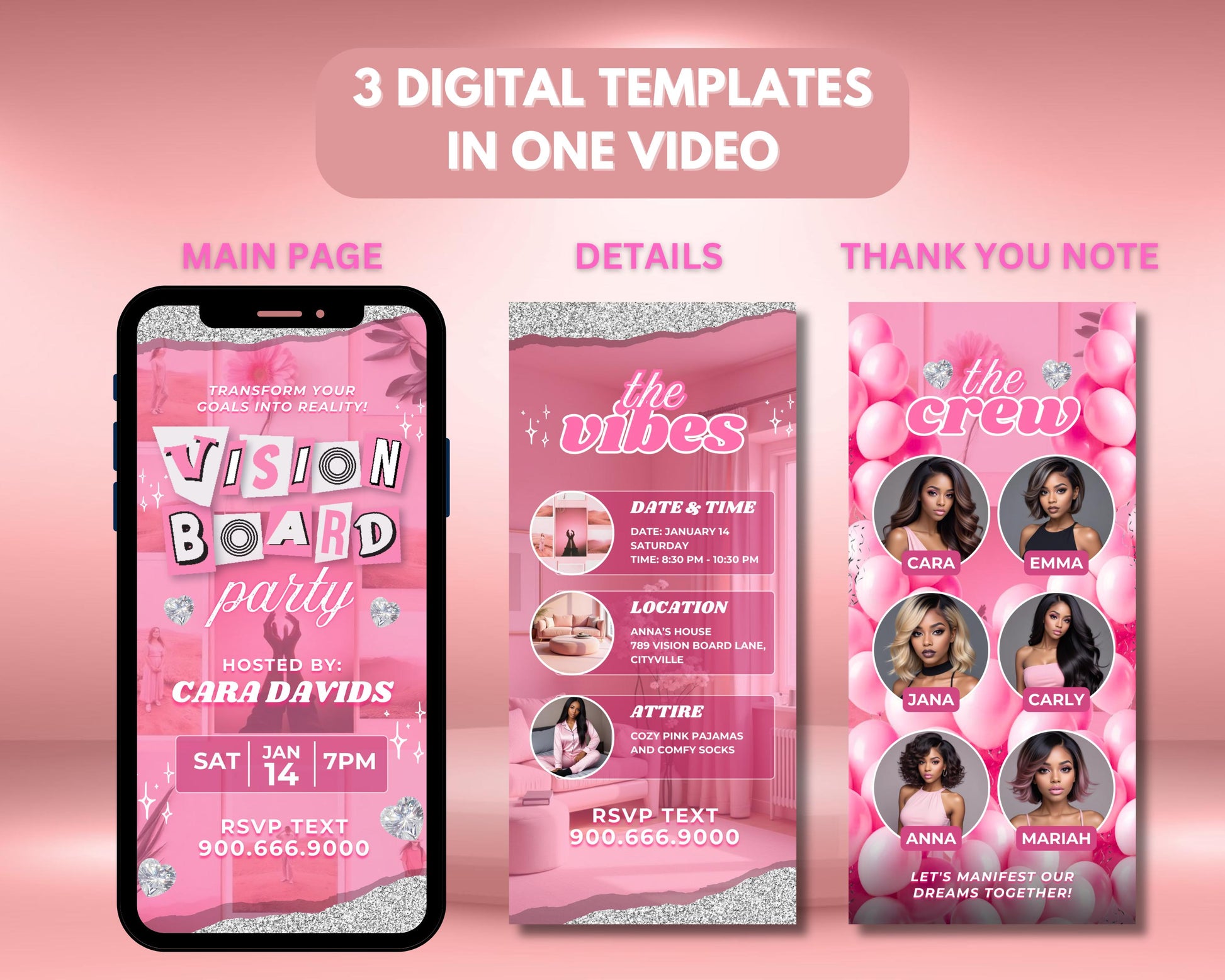 Invitation
Video invitation
Animated invitation
E-invite
Digital invite
Party
Event
Workshop
Gathering
Goals
Dreams
Manifestation
Inspiration
Vision board party
Vision board workshop
Goal setting
Dream big
Positive affirmations
Law of attraction