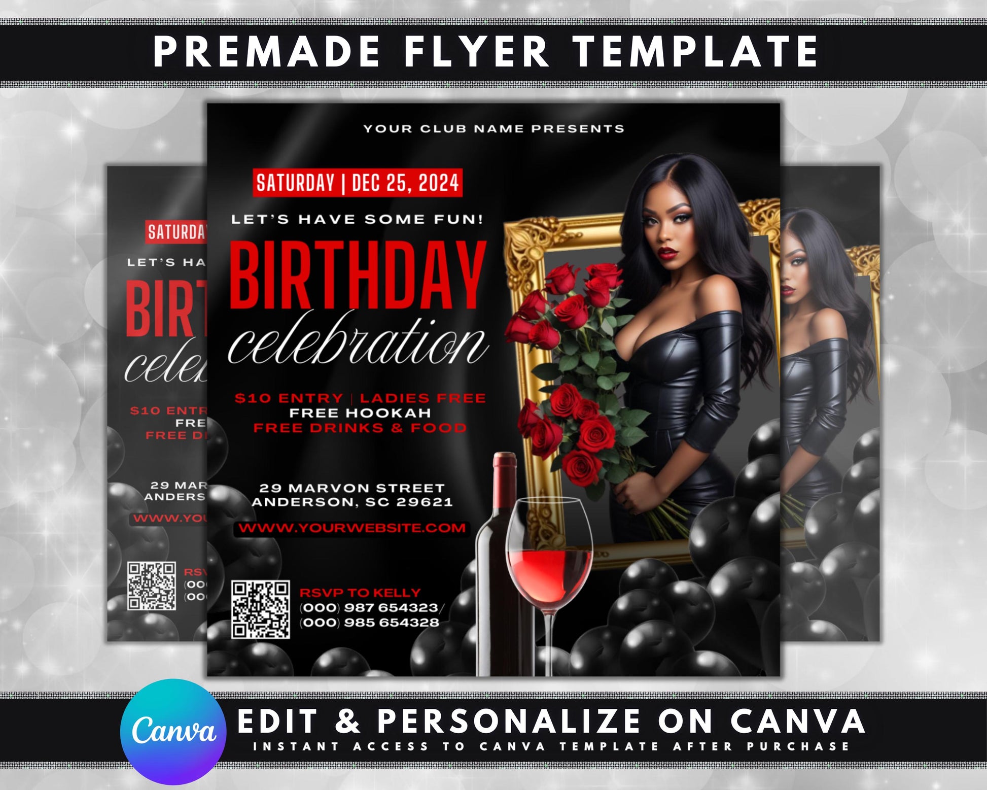 Midnight Celebration
Chic & Sophisticated
A Night to Remember
Glamorous Vibes
Red and Black Everything
Birthday Bash
Party in Style
Drinks & Dancing
Music & Fun
Celebrate in Elegance
Dress to Impress
Glam Up
Shine Bright
Luxe & Lavish