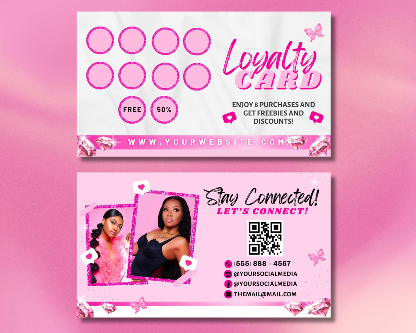 loyalty card template
salon business card
business card design
loyalty program
customer retention
reward card
punch card
customer loyalty
marketing materials
salon loyalty card 
beauty salon business card
hair salon loyalty card
spa loyalty card