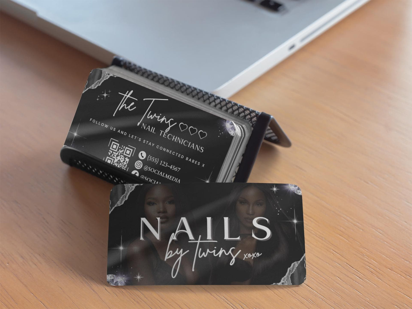 business cards
nail technician
manicurist
pedicurist
nail artist
nail salon
appointments available
gel nails
acrylic nails
nail extensions
nail art
manicures
pedicures
gel polish
acrylic polish
nail repair
nail strengthening
paraffin treatments