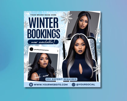 Winter Beauty
Holiday Beauty
Seasonal Beauty
Beauty Flyer Bundle
Flyer Templates
Social Media Graphics
Marketing Materials
Printable Flyers
Winter Skincare
Giveaway Flyer
Festive Beauty Looks
Winter Hair Care
Holiday Glam
Raffle Flyer
Sale Flyer