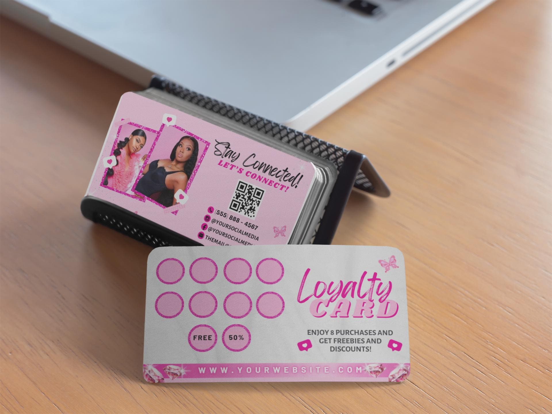 loyalty card template
salon business card
business card design
loyalty program
customer retention
reward card
punch card
customer loyalty
marketing materials
salon loyalty card 
beauty salon business card
hair salon loyalty card
spa loyalty card