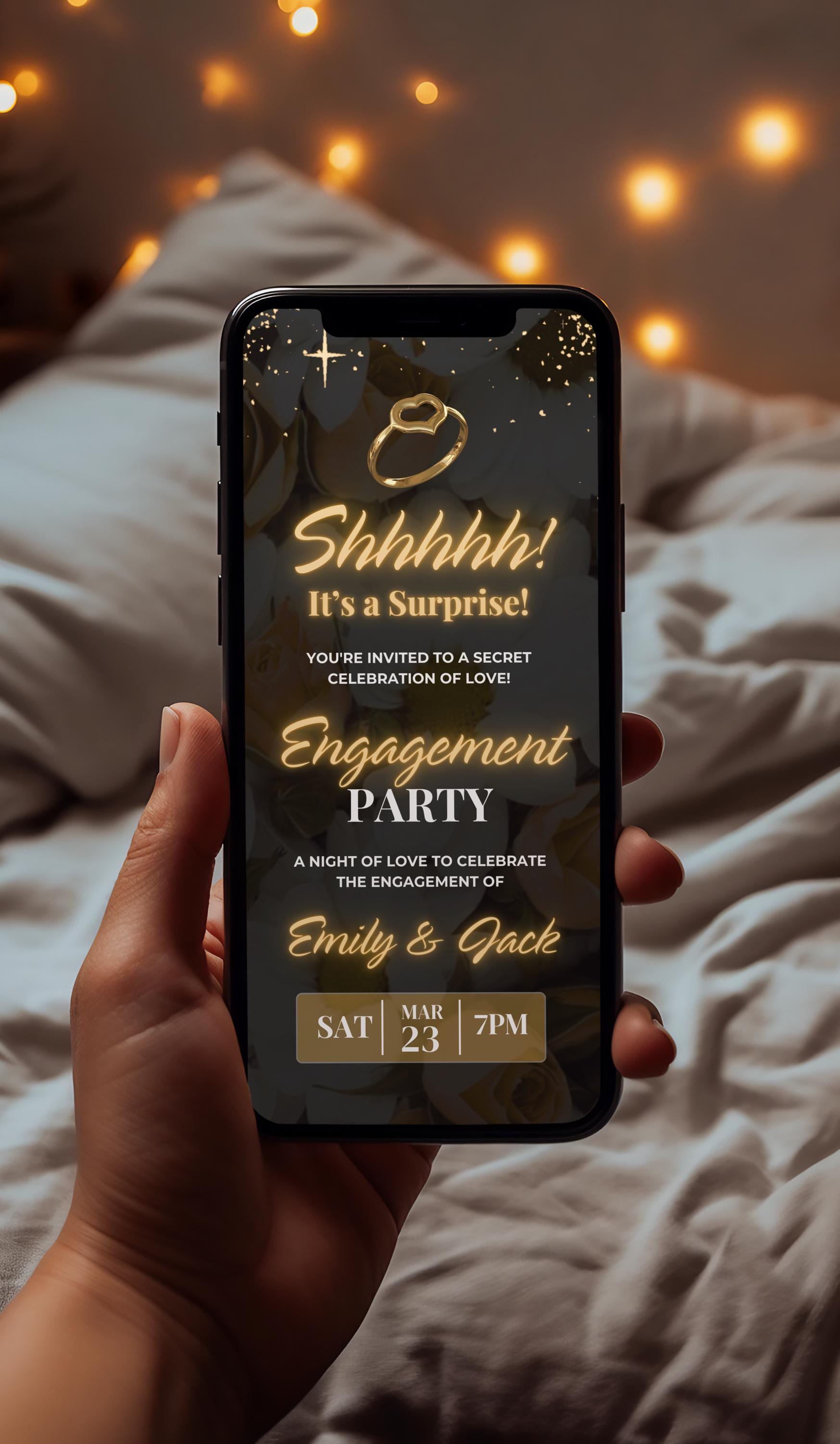 Engagement
Party
Invitation
Celebration
Love
Couple
Wedding
Romance
Fiancé
Fiancée
Date
Time
Location
RSVP
Join Us
Celebrate With Us
Motion Graphics
Animation
Animated Invitation
Video Invitation
E-InviteSparkling
Enchanting
Whimsical
Magical
Dreamy