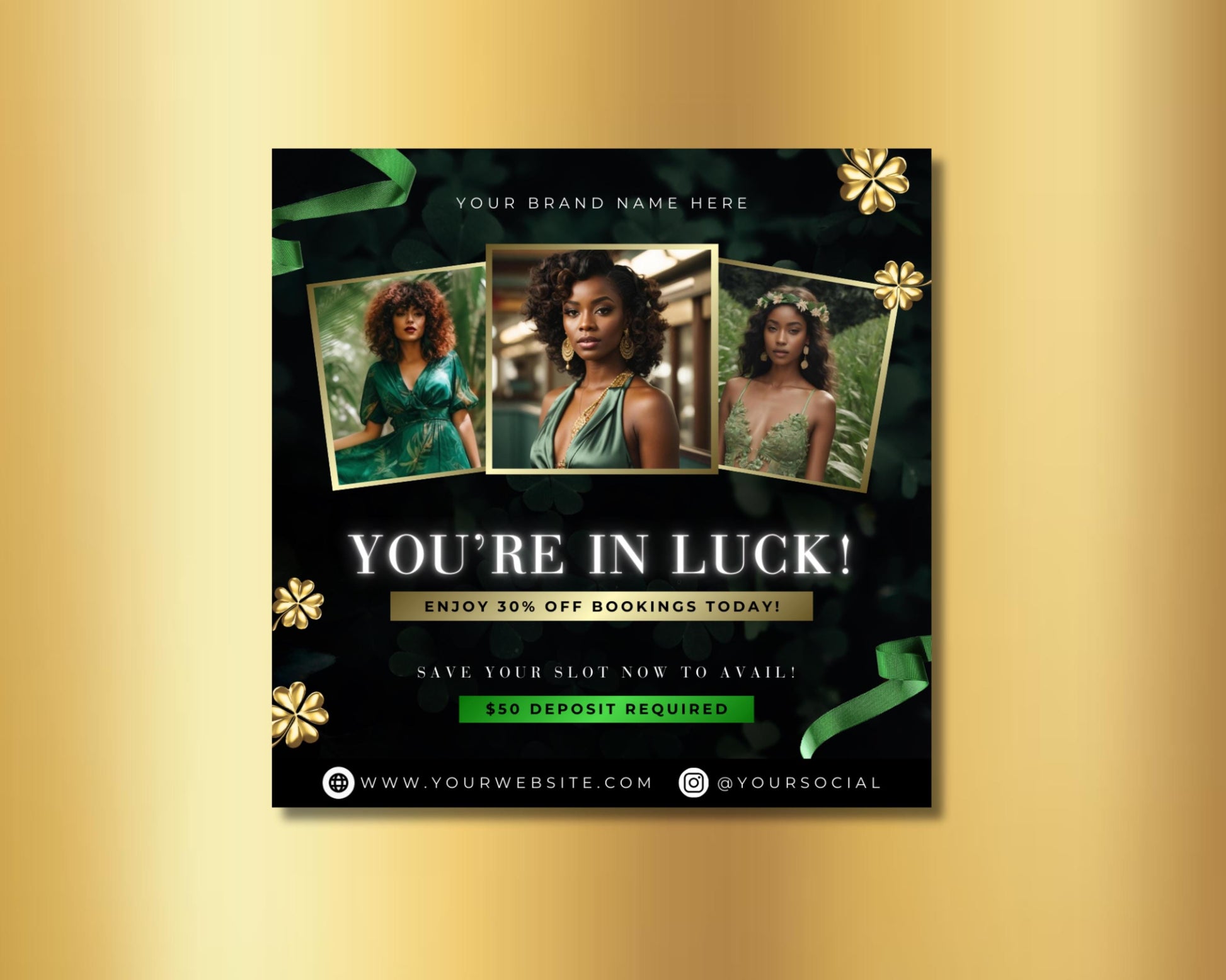 March Bookings
March Specials
March Event
Spring Bookings
Spring Specials
St Patrick Flyer
St Patrick Promo
March Madness
March Celebrations
March Bookings Open
Book Now for March
Flyer Template
March Appointment Flyer
Spring Flyer
Booking Flyer