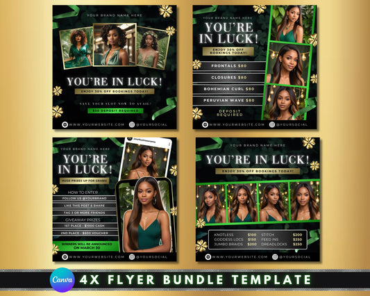 March Bookings
March Specials
March Event
Spring Bookings
Spring Specials
St Patrick Flyer
St Patrick Promo
March Madness
March Celebrations
March Bookings Open
Book Now for March
Flyer Template
March Appointment Flyer
Spring Flyer
Booking Flyer