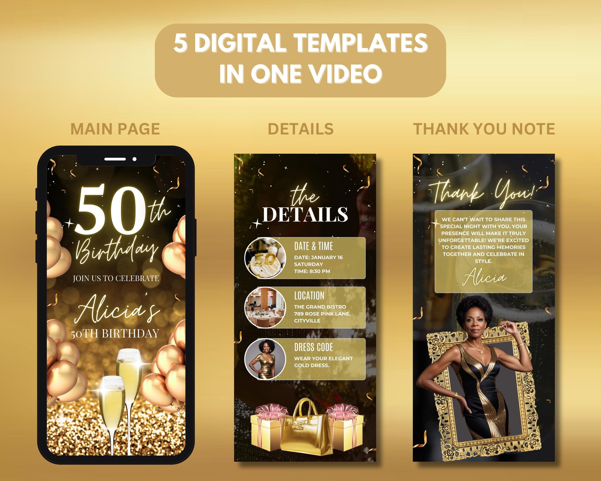 animated birthday invitation
birthday dinner invitation
Instagram video invitation
digital invitation
birthday party video
birthday dinner animation
cake animation
fork and knife animation
champagne toast animation
balloons animation
RSVP
50th Bday