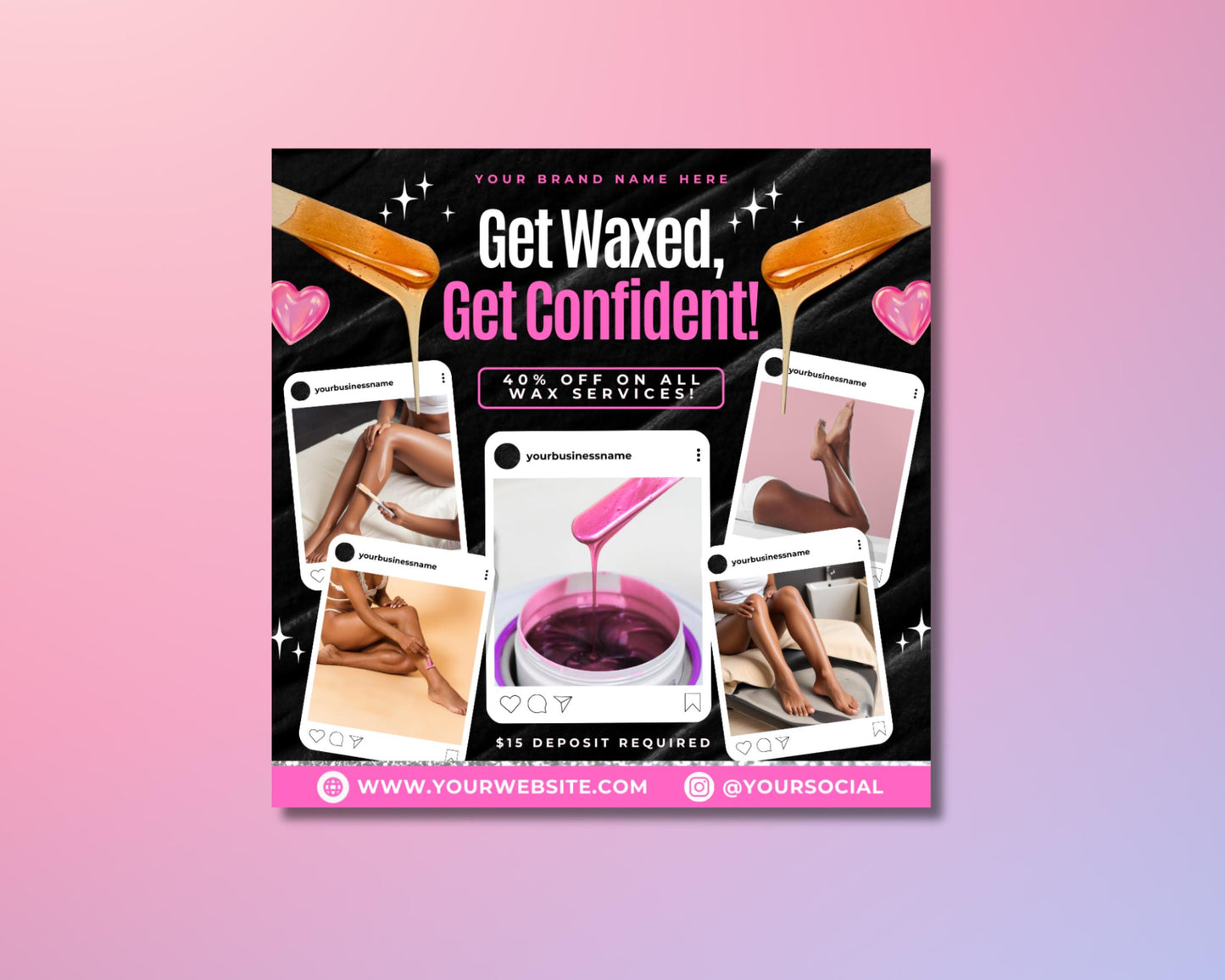 waxing
hair removal
smooth skin
beauty
salon
spa
aesthetics
professional
painless
quick
effective
long-lasting
book now
special offers
discounts
packages
brazilian wax
bikini wax
hollywood wax
underarm wax
leg wax
arm wax
eyebrow wax
lip wax
chin wax
