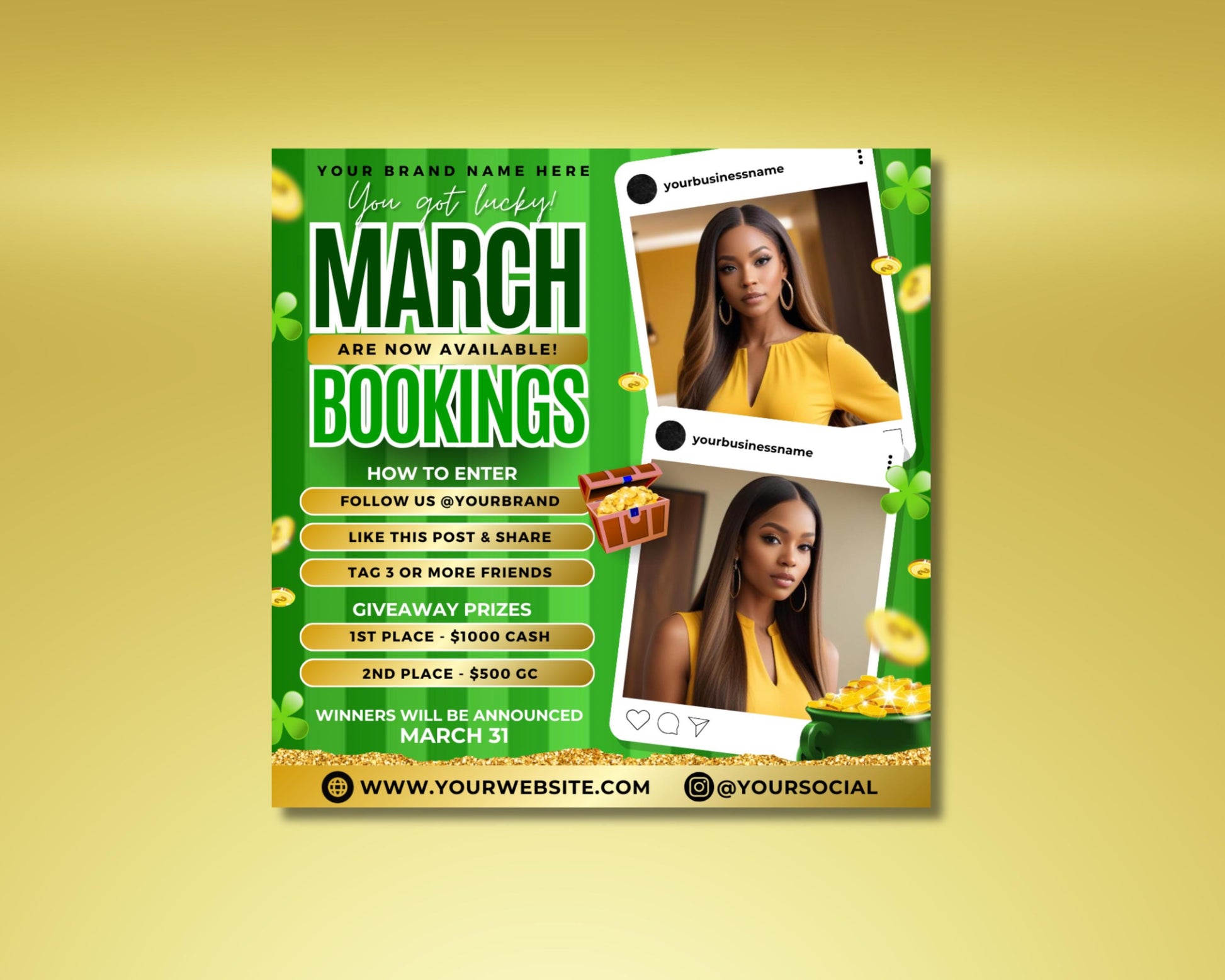 March Bookings
March Specials
March Events
Spring Bookings
Spring Specials
Spring Events
March Madness
March Celebrations
Hello March
March Bookings Open
Book Now for March
Flyer Template
March Flyer
Spring Flyer
Booking Flyer
Promotional Flyer