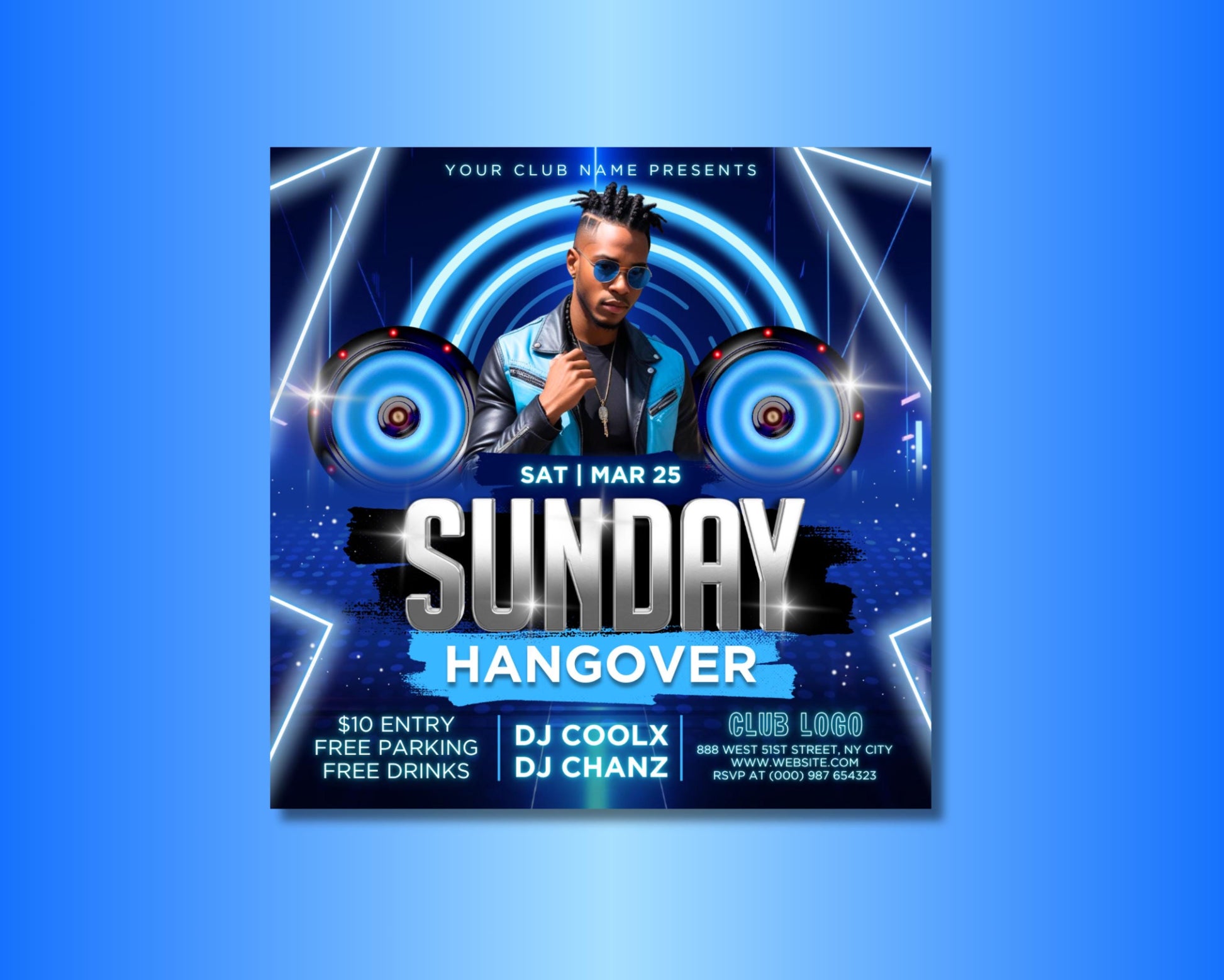 Sunday Hangover
Party
Club Event
Nightlife
Weekend
After Party
Late Night
Drinks
Music
DJ
Entertainment
Social Gathering
Celebration
Relax
Unwind
Chill
Flyer Template
Event Flyer
Party Flyer
Club Flyer
Nightclub Flyer
Sunday Flyer
Hangover Flyer
Cocktails
Drinks
Party Lights
Dancing
Live Music
Dance Music
Performance