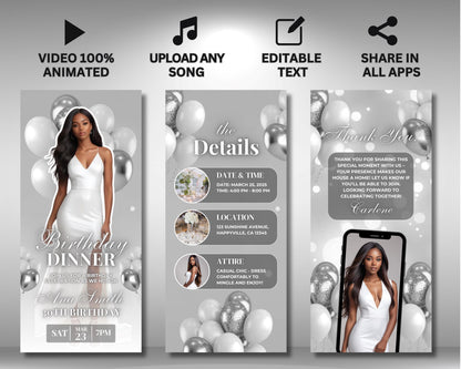 White Party
Surprise Dinner
Elegant
Chic
Sophisticated
Exclusive
Mystery
Unveiling
Secret
Invitation
Animated
Template
Digital
Interactive
Modern
Trendy
Party
Celebration
Gathering
Social
Event
Festive
RSVP
Countdown
Sparkles
Glamorous
Glittering