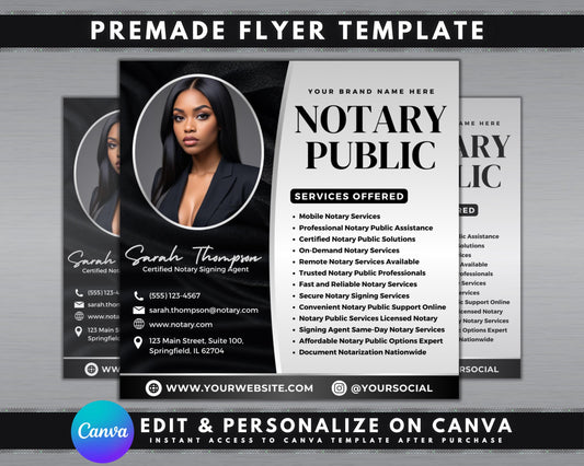 Notary Public
Notary Services
Notary Signing Agent
Document Notarization
Mobile Notary
Remote Notary
Online Notary
Same-Day Notary
Fast Notary
Reliable Notary
Secure Notary
Certified Notary
Licensed Notary
Affordable Notary
Nationwide Notary
Flyer Template
Notary Flyer
Legal Flyer
Business Flyer
Professional Flyer
Modern Flyer
Clean Flyer
Simple FlyerLegal Documents
Real Estate Documents
Loan Documents
Affidavits
Powers of Attorney
Wills
Trusts
Oaths
Acknowledgments