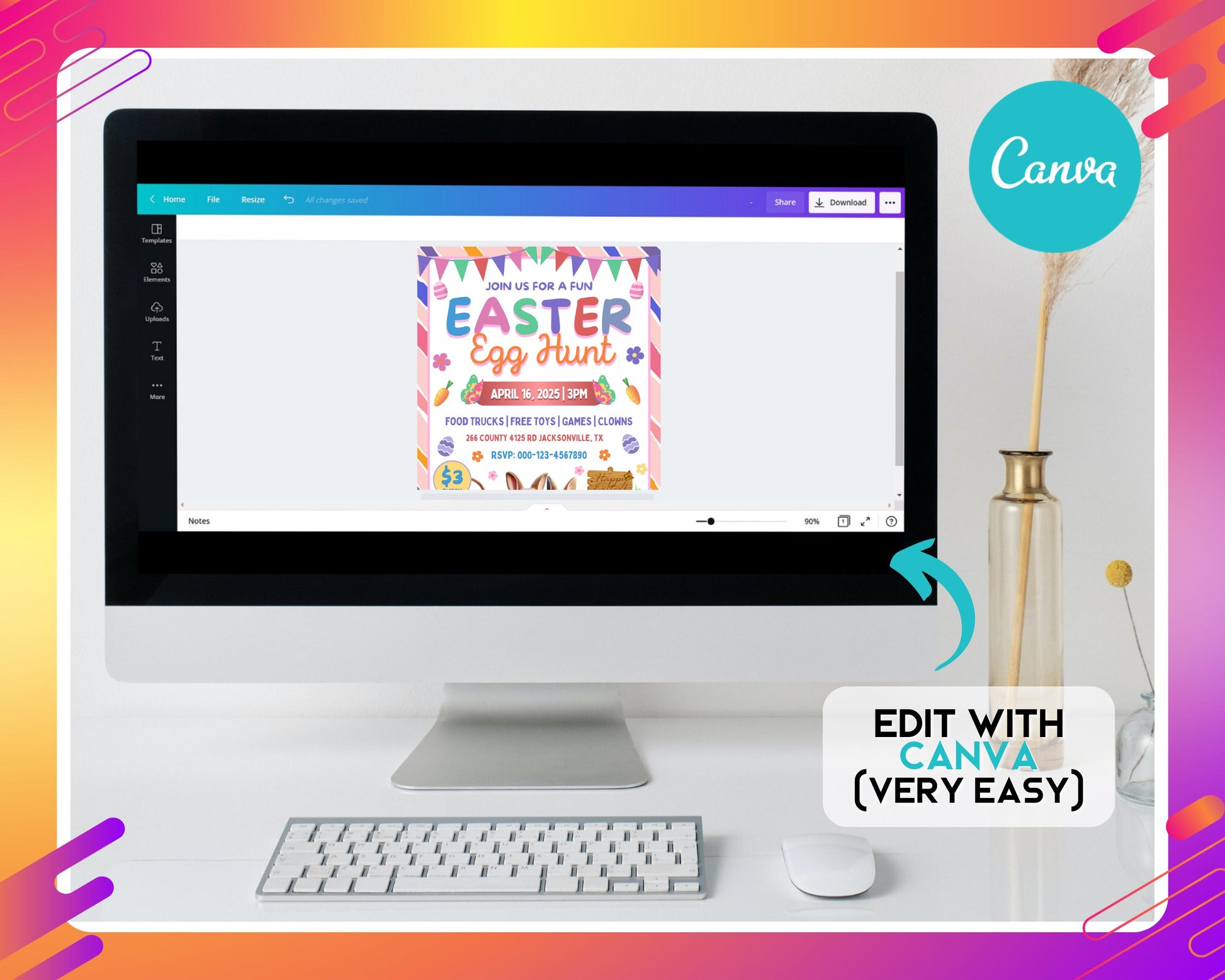 Easter Party
Easter Celebration
Spring Fling
Egg Hunt
Brunch
Family Fun
Fun for All Ages
Egg Decorating
Egg Hunt
Games
Crafts
Face Painting
Live Music
Easter Egg Treats
Candy
Eggcellent
Easter Fun Day
Eggstravaganza
Treats & Games
Prizes