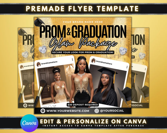 Prom & Graduation
Glam Package
Beauty Services
Makeup & Hair
Prom Night
Graduation Look
Elegant Styling
Special Occasion
Professional Makeup
Hairstyling Services
Full Glam
Natural Glam
Instagram-Worthy Look
Picture-Perfect Glam
Selfie-Ready
Tag Us!
Trending Styles
Beauty Influencer Vibes
Graduation Glow Up
Prom Queen Ready
Flawless Finish
Beauty Enhancement
Makeup Artist
Luxury Styling